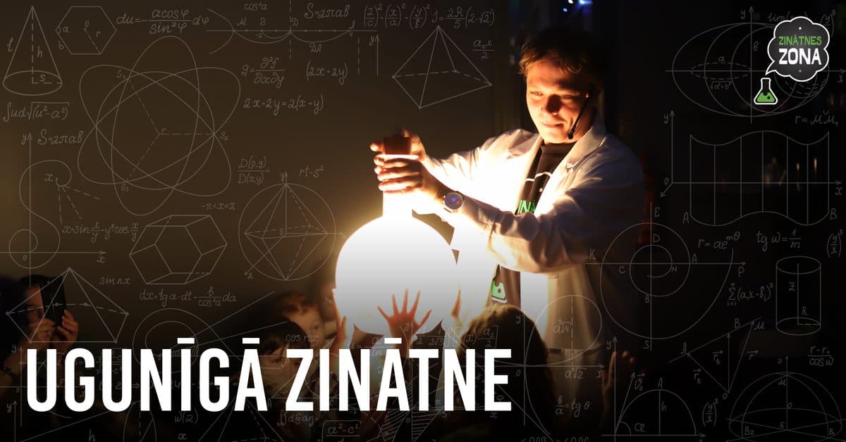 Ugunīgā zinātne: izrādes afiša